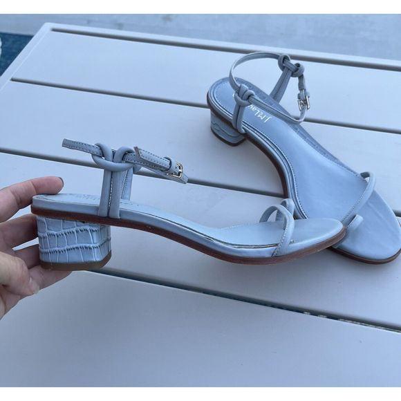 J. McLaughlin Helena Sandal - Size 7.5 - Pale Blue - Picture 4 of 11